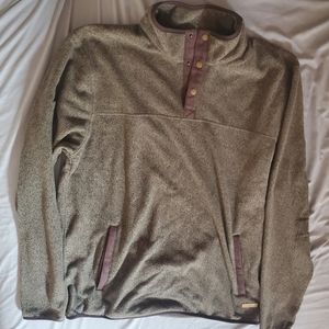 Powder River fleece pullover mens sweater